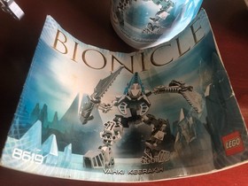VINTAGE LEGO BIONICLE VAHKI KEERAKH # 8619 COMPLETE