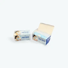 PCS 3-Ply Disposable Face Mask Non-Woven Melt-blown, 50-Pack