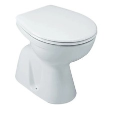 Cuvette WC sur Pied ROCA Polo Sortie Horizontale Alimentation Indépendante Blan