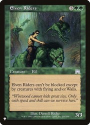 Elven Riders 254/350 The List
