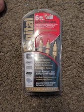 Digital 6Ft. High Performance 24K Gold Series Audio Video Cable ( New )