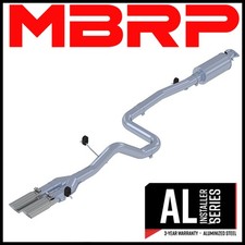MBRP 3" Cat Back Dual Outlet Exhaust System for 14-19 Ford Fiesta 1.6L Ecoboost