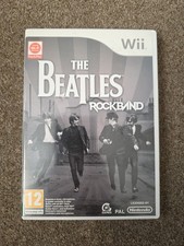 The Beatles Rock Band Nintendo Wii Game Complete Music Rhythm Guitar Drums