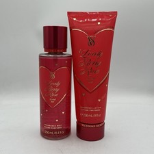 Victoria's Secret Lovely Berry Rose Fragrance Mist & Lotion 8.4oz 2Pcs Brand New