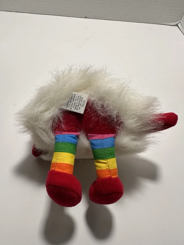 Rainbow Brite Plush Sprite Taco Bell 1983 White - Image 4 of 4