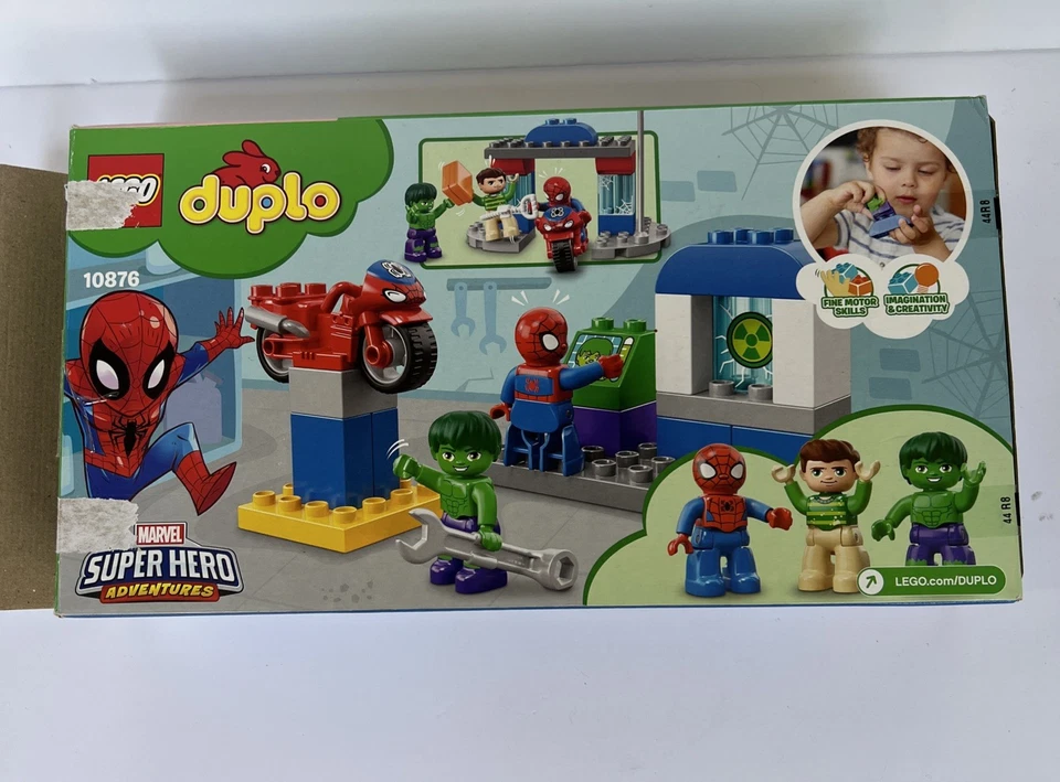 Lego Duplo Super Heroes Spider-man Hulk Adventures 10876 ТОЛЬКО КОРОБКА - Изображение 4 из 4