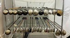 Wholesale Lot of 30 Golf Clubs - Cleveland Drives and Adams Hybrids