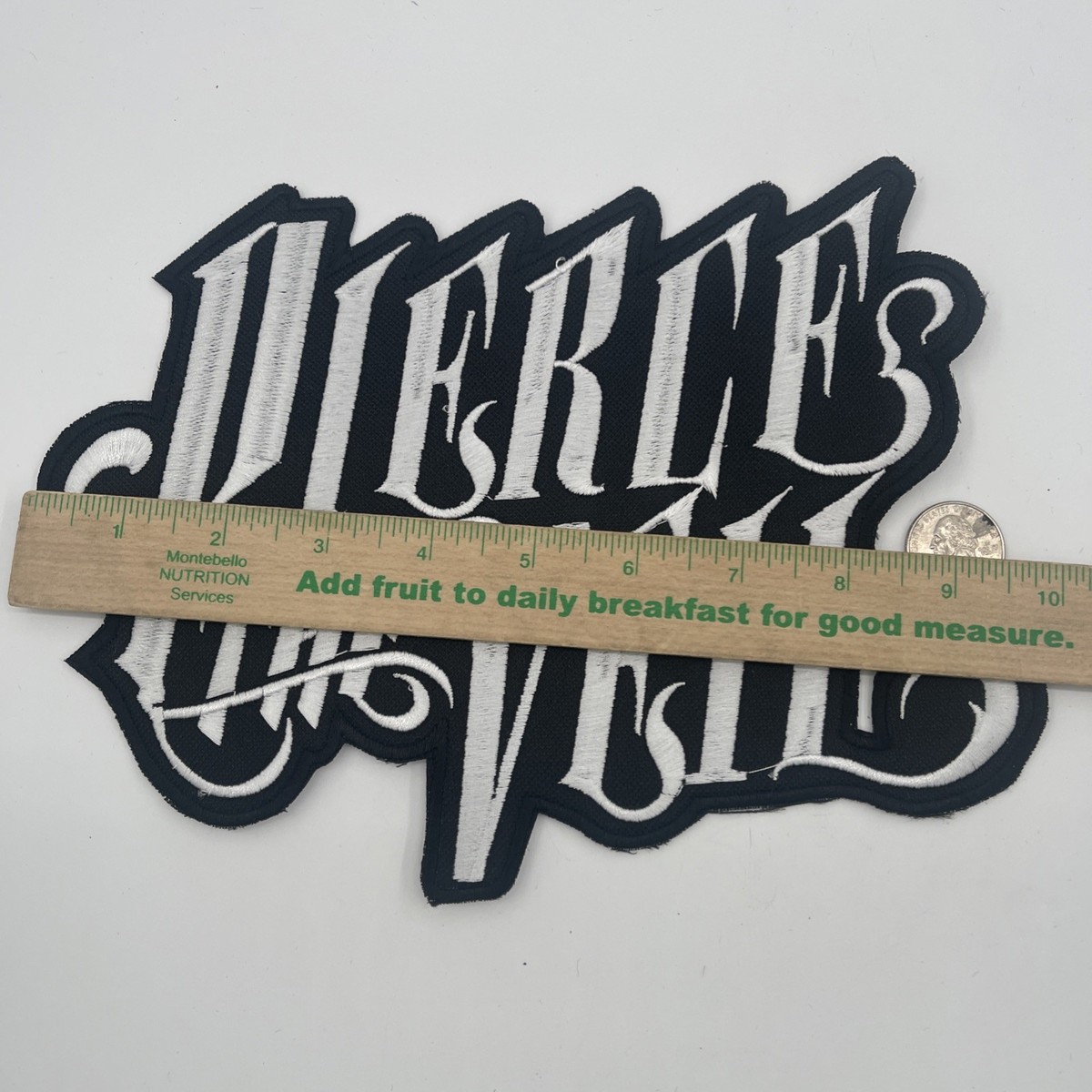 イチロー & プホルス Sweet Threads Patch Pierce The Veil Rock Band Logo XL Patch: Sew On, Quality