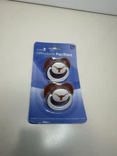 Texas Longhorns Baby Pacifiers Set of 2 Baby Fanatic - Orthodontic
