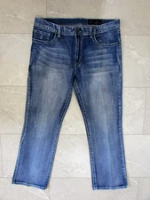 TK Axel Mens Jeans Size 38x32 Bootcut Flap Pockets