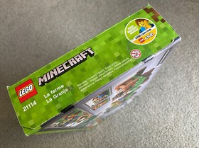 LEGO Minecraft The Farm (21114) Retired 100% Complete w/box, excellent condition
