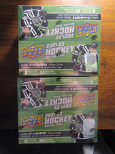2021-22 Upper Deck Hockey Series 2 factory sealed! Lot of 2 6 young guns/box