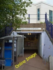 Photo 6x4 Entrance to Morden South Railway Station Morden/TQ2568  c2012