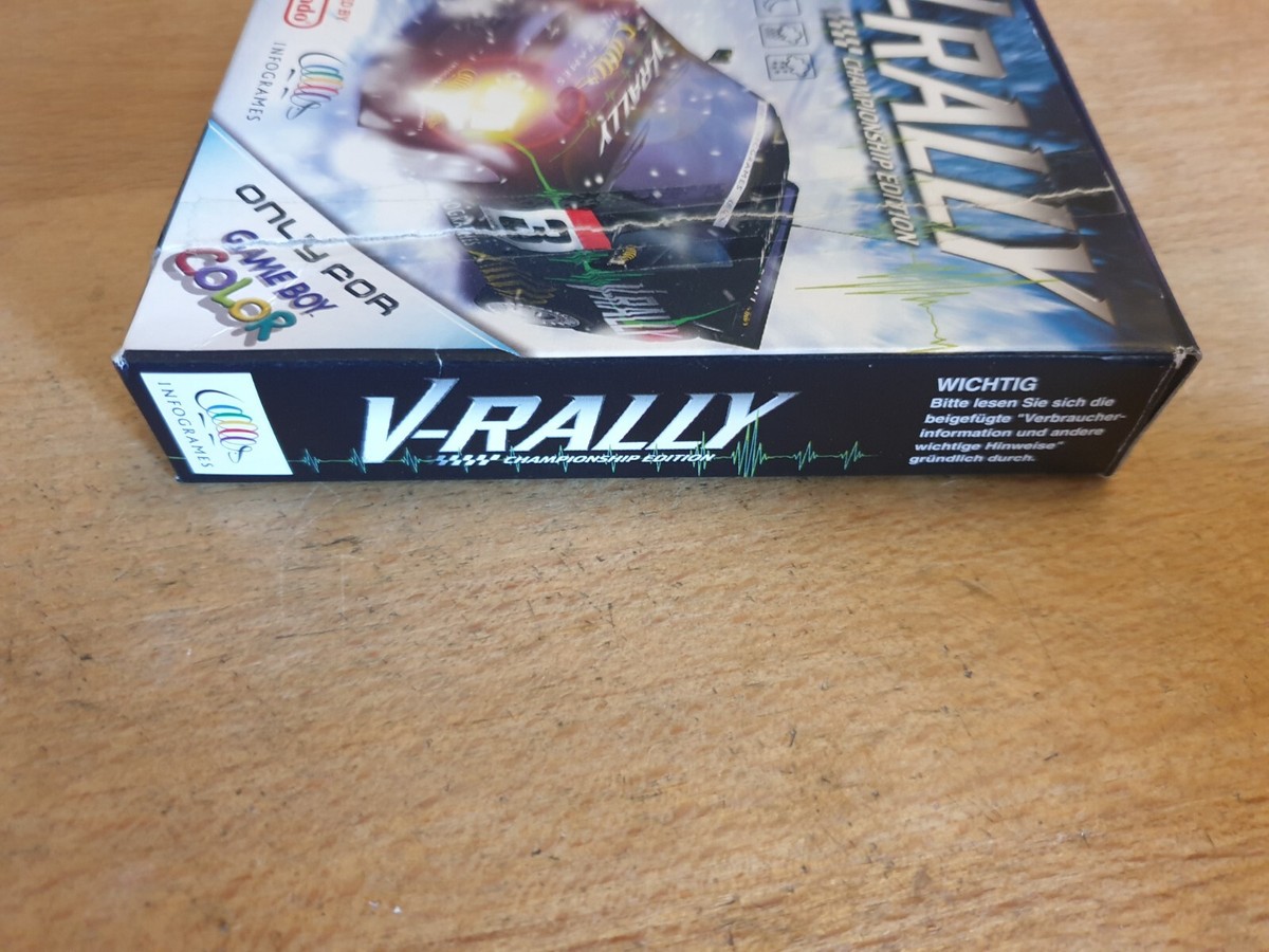 V-Rally Championship Edition Nintendo Gameboy Color OVP CIB V-Rally Championship Edition Nintendo Gameboy Color OVP CIB