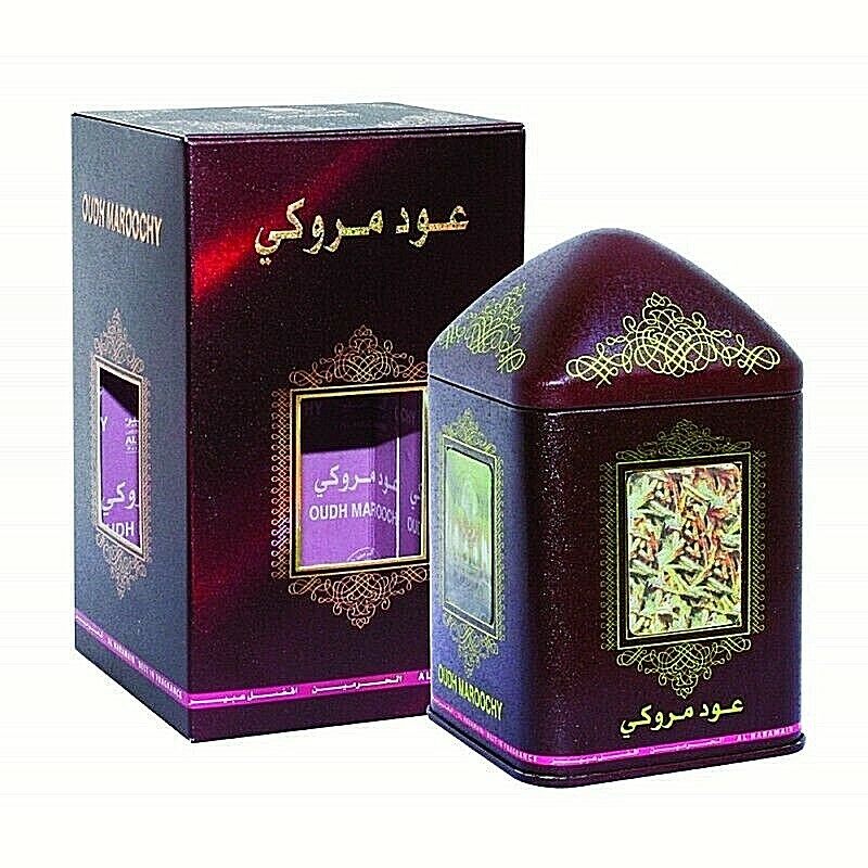 Oudh Maroochy 50g by Al Haramain - Sweet, Woody, Oud Agarwood, Rose Home Incense