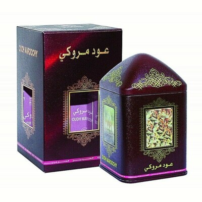Oudh Maroochy 50g von Al Haramain - Sweet, Woody, Oud Agarwood, Rose Home Incense