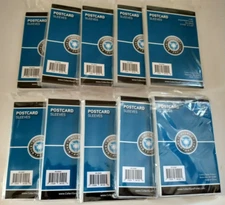(1000) CSP Postcard Sleeves Pkgs of 100 No PVC NIP 2 mil 3 11/16 x 5 3/4