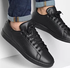 NWB Adidas Originals STAN SMITH LUX Sneakers CBlack Athletic HQ6787 Size 6.5