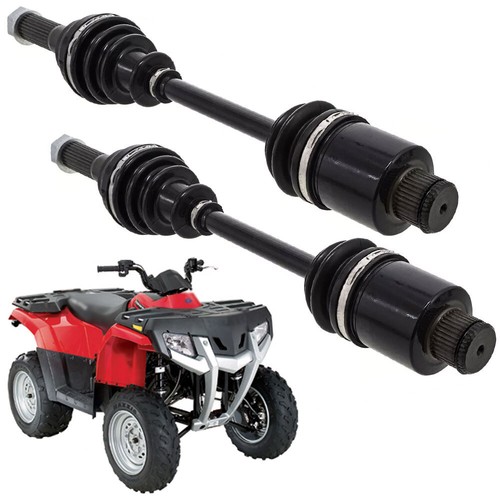 Pair Front CV Axle Shaft Set For Polaris Sportsman 400, 450, 500, 570, 800 Models (2013-2017)