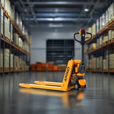 APOLLOLIFT 24V Lithium Battery Electric Pallet Truck Jack 3300lbs, 48"X27" Fork