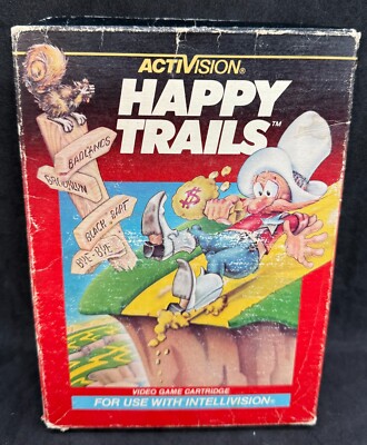 HAPPY TRAILS (1983) Intellivision ACTIVISION Diskrete Bedingungen