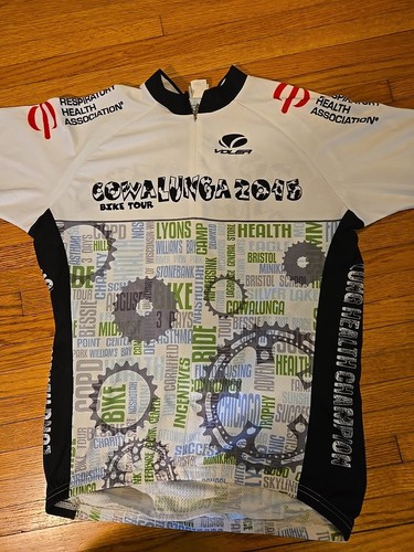 Herren L Voler Kurzarm Radtrikot Cowalunga Bike Tour 2015 Lung Champion