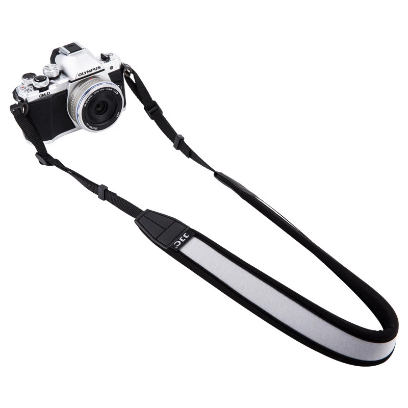 JJC Adjustable Camera Neck Strap for Olympus OM-D E-M5 M1 M10 II PEN-F E-PL7 PL6 - Image 2 of 4