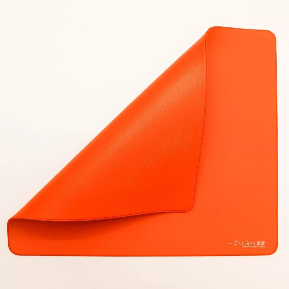 ARTISAN RAIDEN Gaming Mouse Pad MID/SOFT/XSOFT M/L/XL/XXL Orange Ninja ...