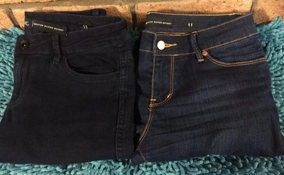 riders bumster super skinny jeans