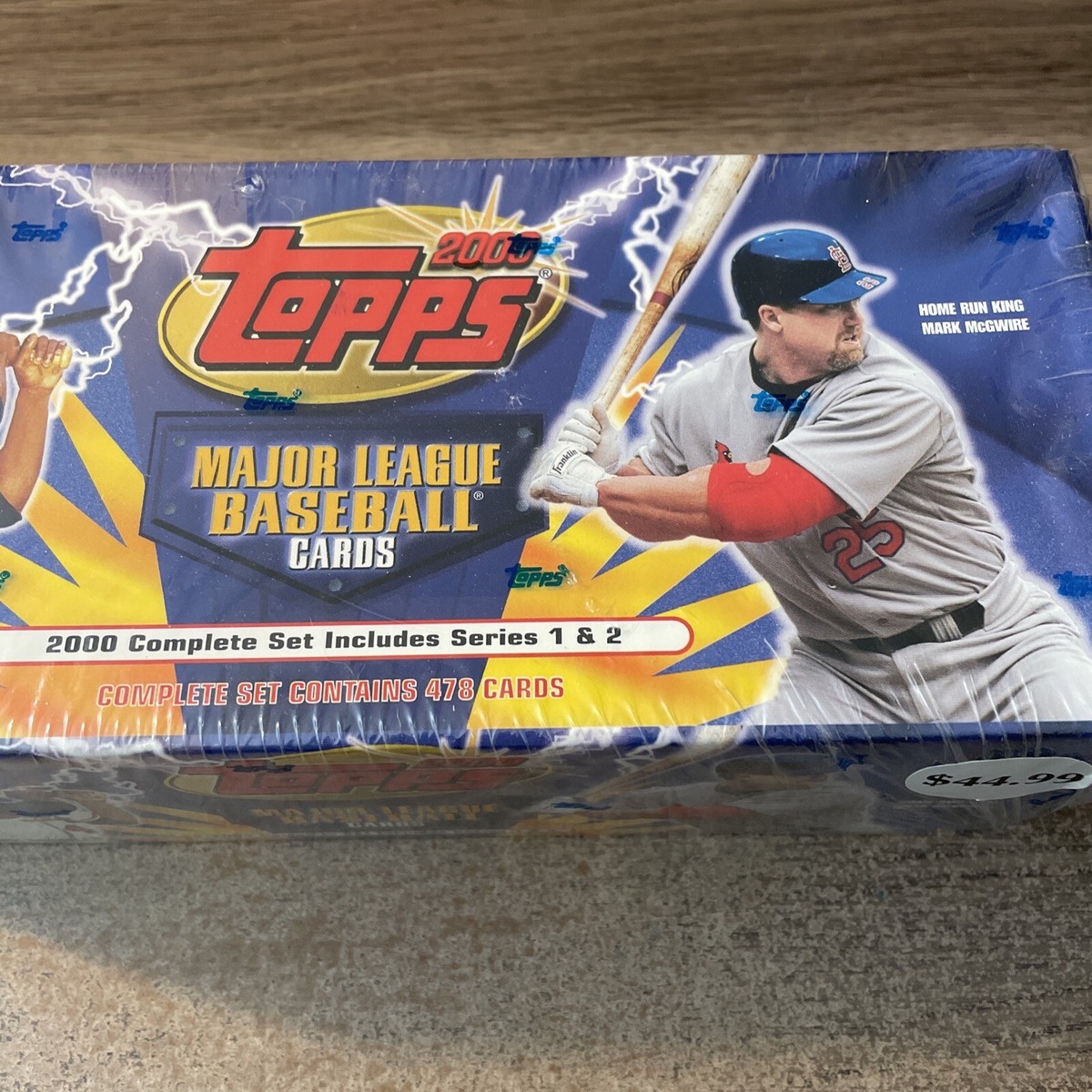 2000 Topps Baseball Complete Set w/478 Cards - Factory Sealed | eBay