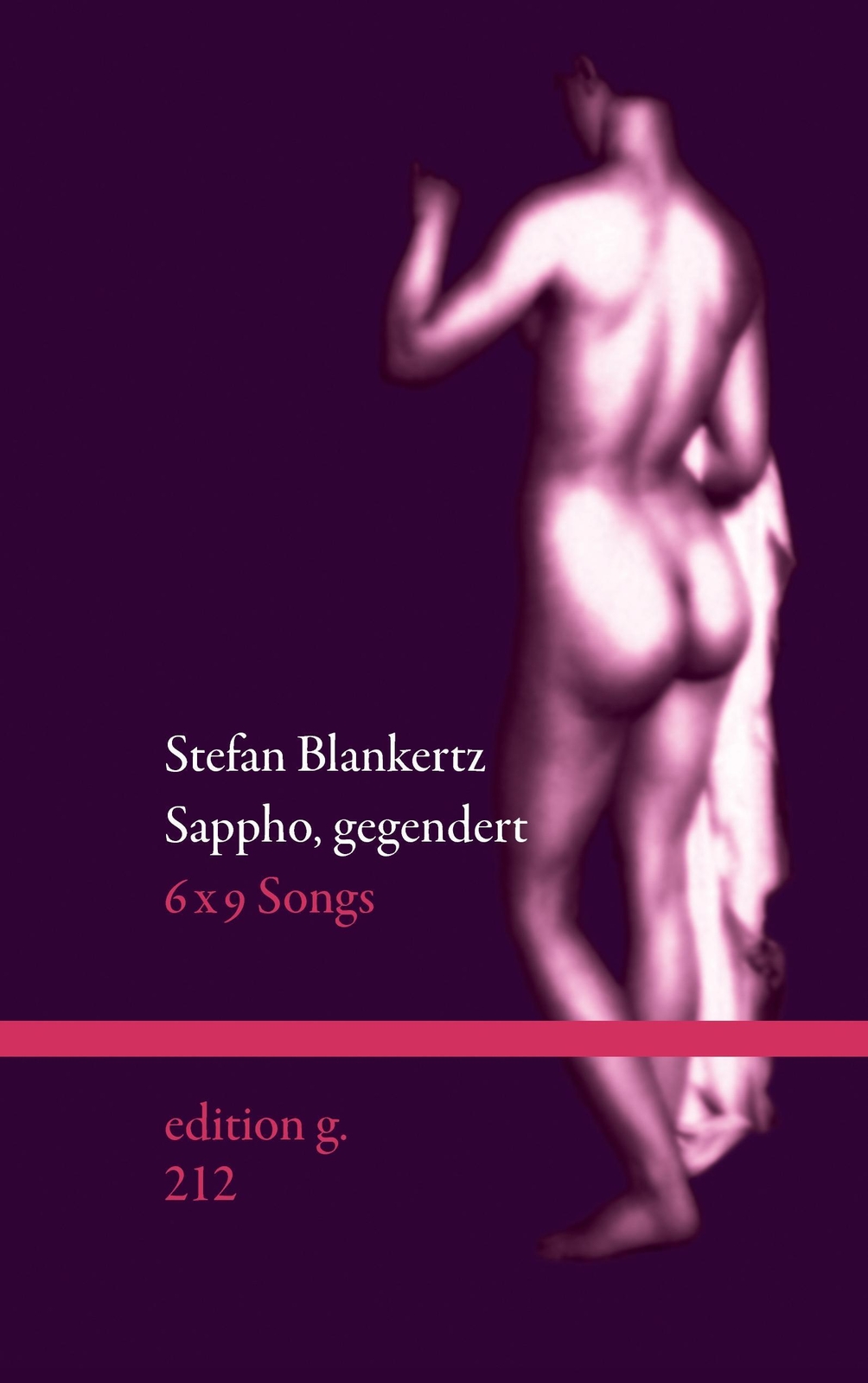 Thumbnail - Sappho, Gegendert | Stefan Blankertz | 6x9 Songs | Taschenbuch |