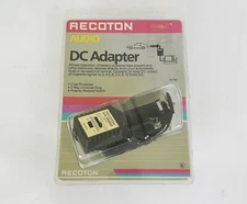 Vintage 1989 Recoton Audio DC Adapter, AD 60 Cassette Player