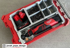 Milwaukee Packout Insert for M12 Rotary Tool Brushless (Insert Only)