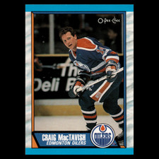 1989 O-Pee-Chee Craig MacTavish Oilers #230 Near Mint to Mint NM-MT