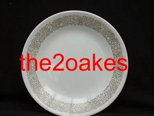 4 Corelle WOODLAND BROWN 8-1/2" Lunch Salad Plates 8.5