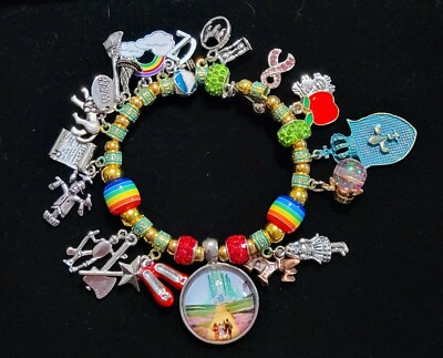 NWT! European *Wizard of Oz!* Charm Bracelet Charms! One-of-a-kind