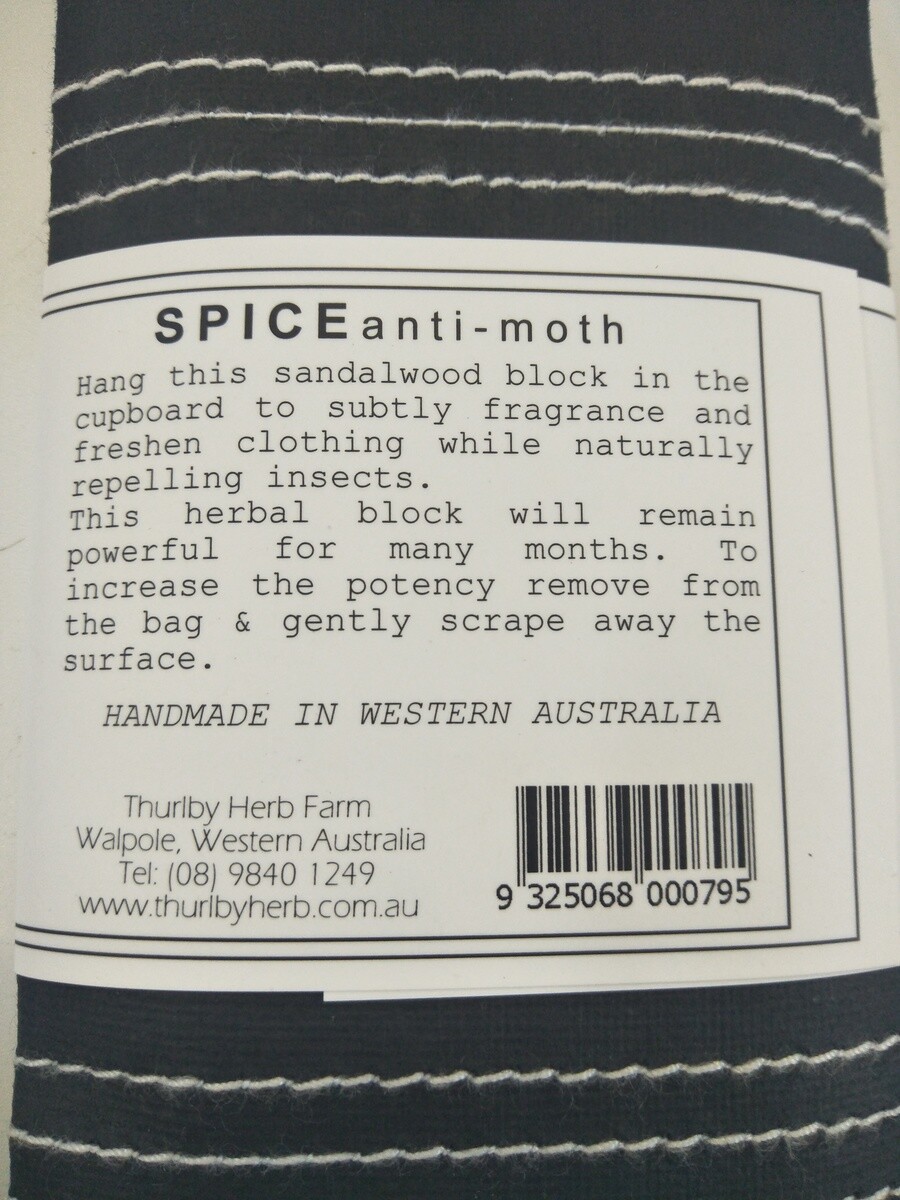 Clothing Protector Herbal Spice AntiMoth Thurlby eBay