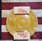 Set/2 Fiesta Ironstone Saucers in Antique Gold | Fiestaware Original Packaging