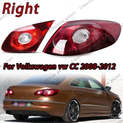 Right For Volkswagen VW CC 2008-2012 Tail Lamp Brake Stop Reverse Light No Bulb