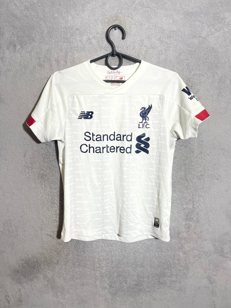 Liverpool FC ホワイトシャツ New Balance ユニフォーム Liverpool Jersey Away football shirt 2019 - 2020 New Balance Young