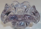 Vtg Murano Art Glass 5" Ashtray Dish Light Purple Lilac Lavender Alexandrite?