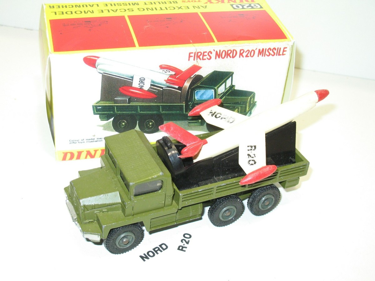 Dinky Toys English Berliet Gazelle Missile Origin North R20
