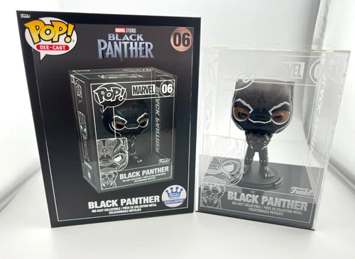 Funko Pop! Diecast Marvel - Black Panther #06 - Funko Exclusive (opened)