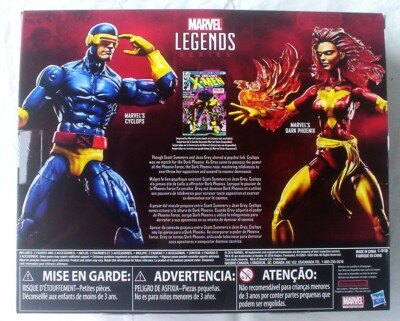 DARK PHOENIX & CYCLOPS Marvel Legends X-Men 2-Pack Toys R Us TRU 6