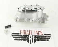 1 Bore Raw Aluminum Master Cylinder Universal 38-24 Ports Manual Or Power