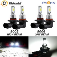 Combo Led Headlight Bulb 9005 9006 For Honda Civic 2004-2013 High Low Beam 6000k Combo Led Headlight Bulb 9005 9006 For Honda Civic 2004-2013 High Low Beam 6000k