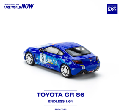 Pop Race Toyota GR86 Endless 1/64 | eBay