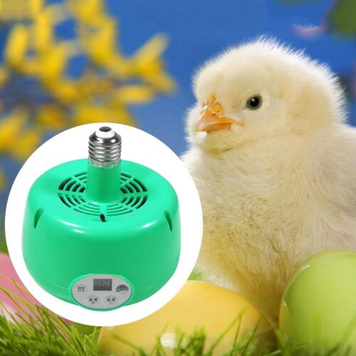 Prettyia Pet Heat Light Fan Automatic E27 Bulb Reptile Pig Piglet Incubating - Afbeelding 1 van 7