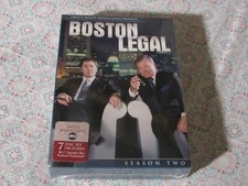 TV Series DVD Boston Legal 7 Disc Set Season Two New Sealed