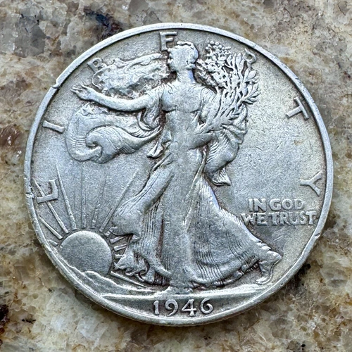 1946-S Walking Liberty Half Dollar, Very Fine Condition